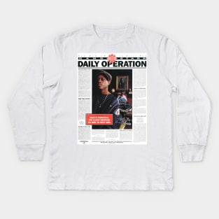 Daily Operation Kids Long Sleeve T-Shirt